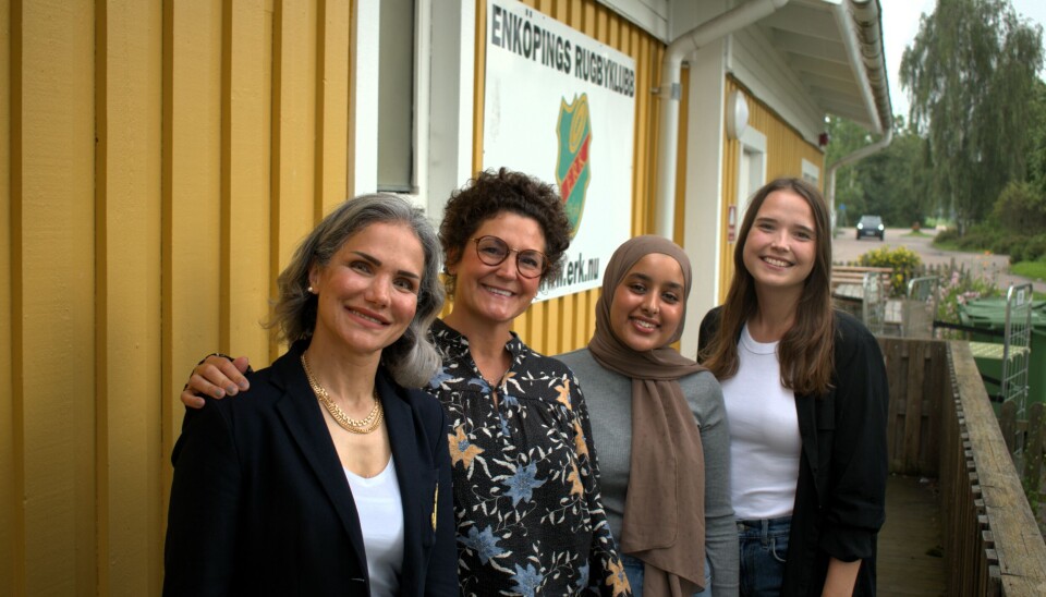 Aktiva. Rana Noureldin, Anja Nordenfelt, Ayaat Abdelaziz och Ellen Lindahl, Mamma United. Aktiva. Rana Noureldin, Anja Nordenfelt, Ayaat Abdelaziz och Ellen Lindahl, Mamma United.