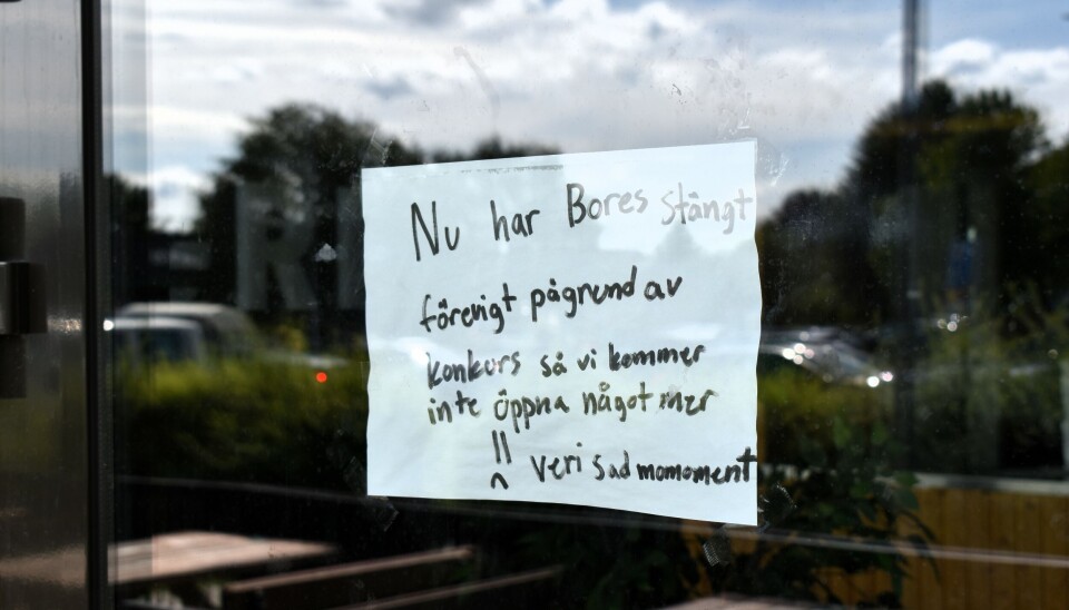 Beklagligt. Väldigt sorgligt, tycker personalen. Beklagligt. Väldigt sorgligt, tycker personalen.