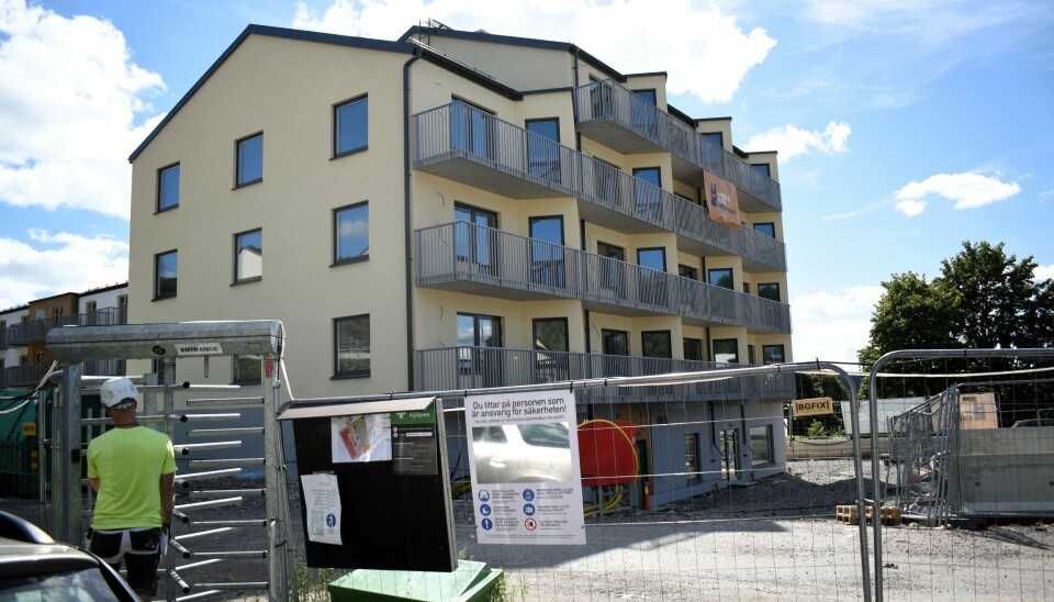 Bålstabygge. Tvåhus-området ska bli nya bostäder med gångavstånd till Bålsta station och centrum.