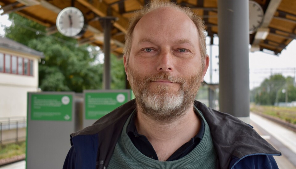 Kritisk. Per-Anders Staav, föreningen Tim-pendlare. Kritisk. Per-Anders Staav, föreningen Tim-pendlare.