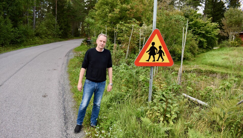 Besviken. Roger Atterlöf i Bålsta är besviken på kommunens skolskjutsbeslut.