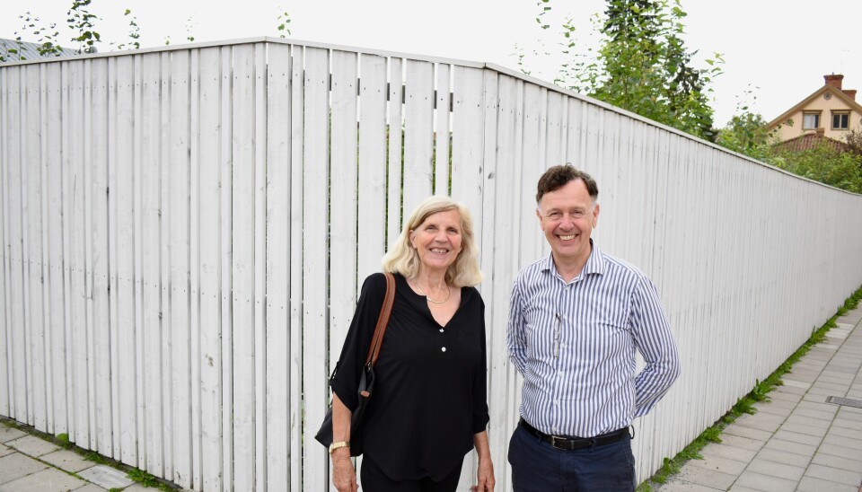 Projektledare. Sylvia och Erik von Ehrenheim vill bygga nytt stadshotell i gammal stil.