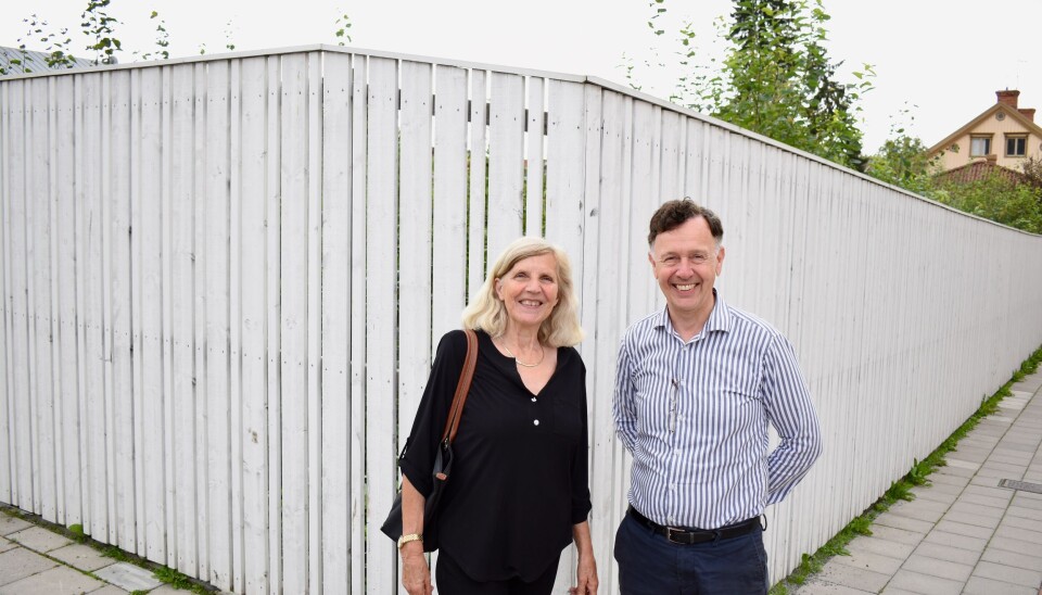 Projektledare. Sylvia och Erik von Ehrenheim vill bygga nytt stadshotell i gammal stil. Projektledare. Sylvia och Erik von Ehrenheim vill bygga nytt stadshotell i gammal stil.