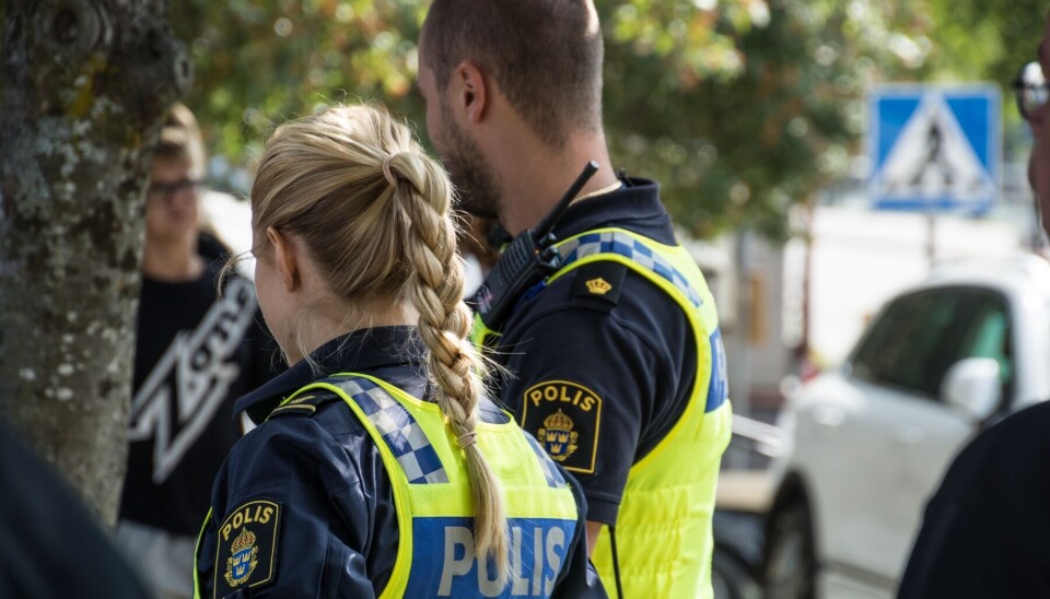 Polisiärt. Arkivbild. Polisiärt. Arkivbild.
