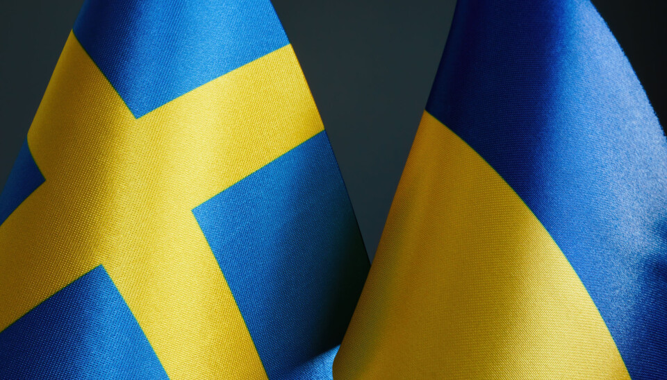 Blågult. Ukrainare ska få lära sig svenska. Blågult. Ukrainare ska få lära sig svenska.