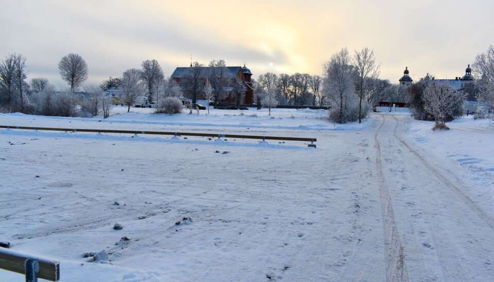 Slott och kyrka. Den nya parkeringen finns vid slottet och kyrkan i Skokloster. Slott och kyrka. Den nya parkeringen finns vid slottet och kyrkan i Skokloster.