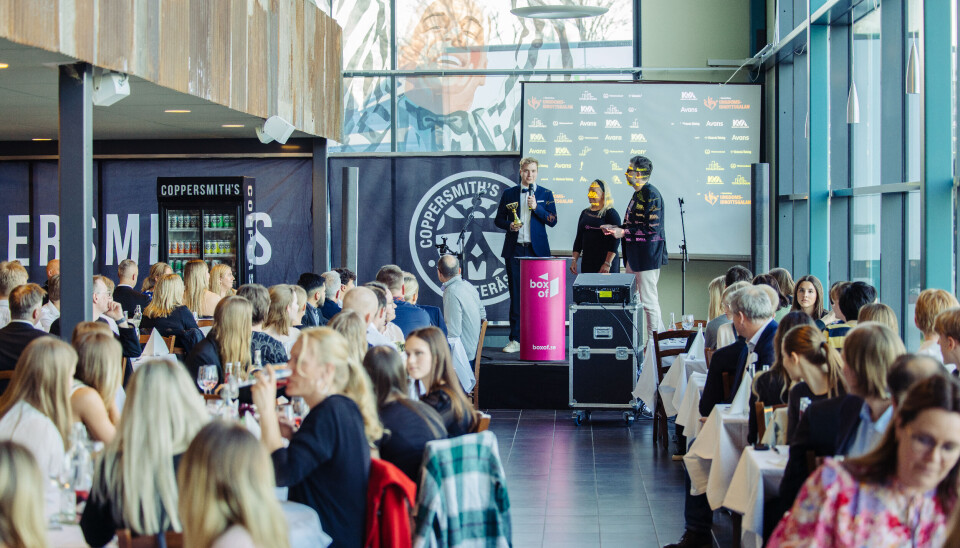 Galamiddag. Cirka 120 besökte Ungdomsidrottsgalan i Västerås som arrangerades i våras.