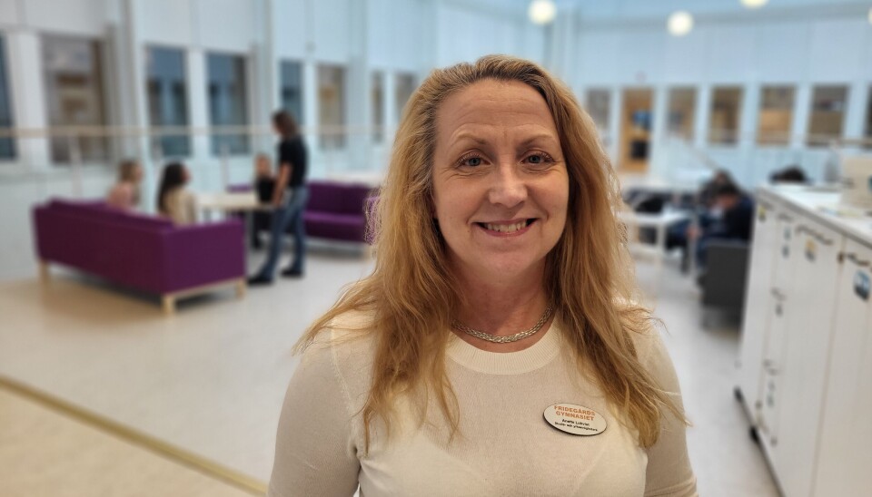 Anette Lokvist är studie- och yrkesvägledare på Fridegårdsgymnasiet. Hon hoppas många tar tillfället i akt och besöker skolan när den har Öppet hus på onsdag.