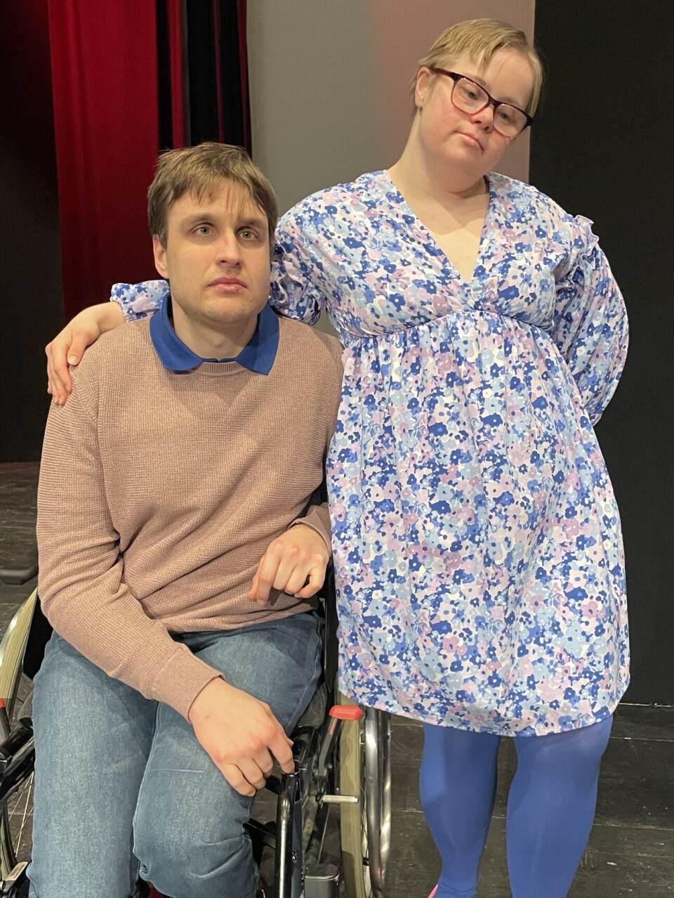 Alexander Ekerum och Nathalie Wadenhög ser fram emot tävlingen på torsdag.