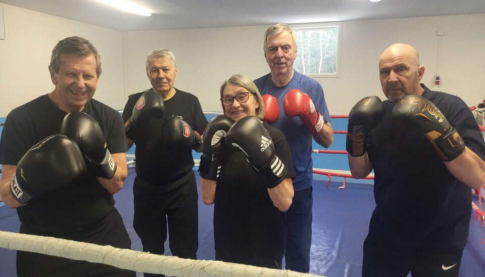 Engagerade medlemmar i Bålsta BK Från vänster: Kåre Ericsson, Ralf Träskböle, Marja-Leena Portamo, Sjunne Green och Kari Peltonen.