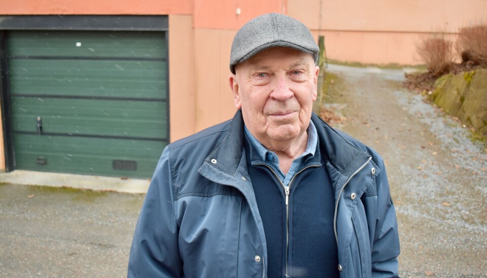 BOENDE. Rolf Smedberg har fått laddplatser utanför sitt
hus. BOENDE. Rolf Smedberg har fått laddplatser utanför sitt hus.