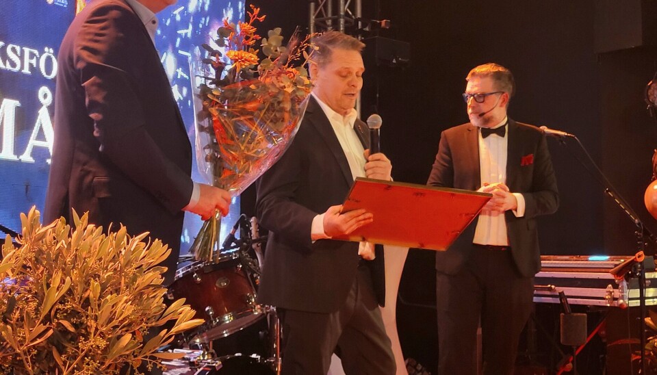 Zober Måleri vann Årets hantverksföretag.