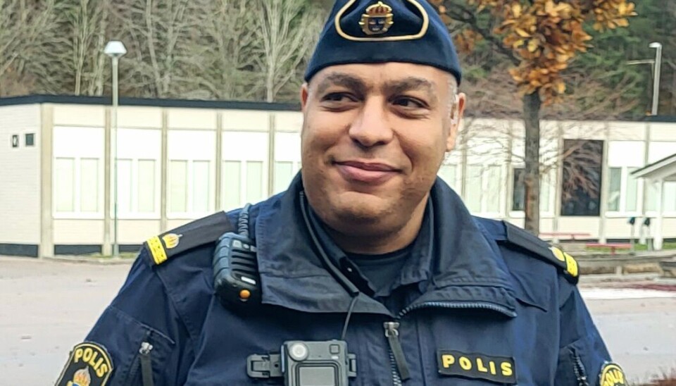 Richard Hedström, områdespolis, är glad över samarbetet och tacksam för fler vuxna ute om kvällarna, även om behovet fortsatt är stort.