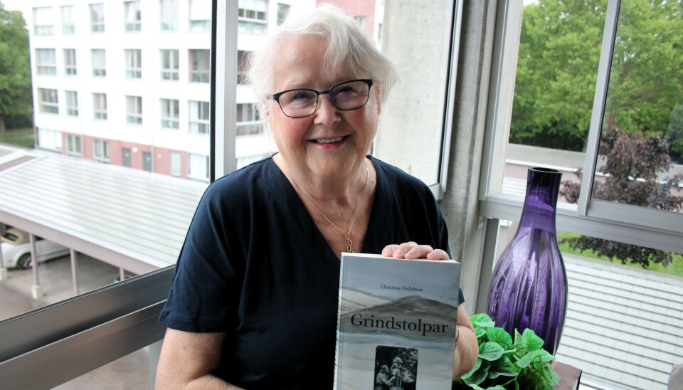 DEBUTANT. Christina Hellström har författat boken ”Grindstolpar”.