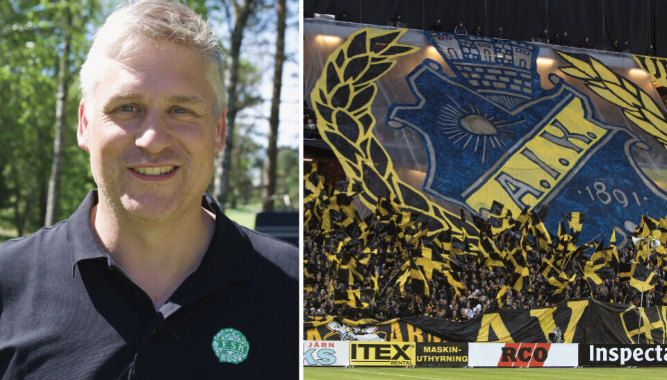 Stormatcher i sommar. ”Det är jättekul både för ESK och hela kommunen att vi lyckats få hit två så stora matcher”, säger Pelle Johansson, sportchef för Enköping SK.