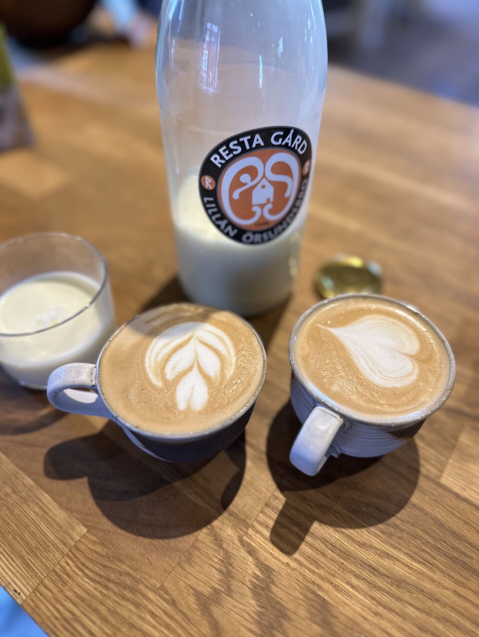 I gårdsbutiken kan man inte bara handla utan även ta en gofika eller lunch.