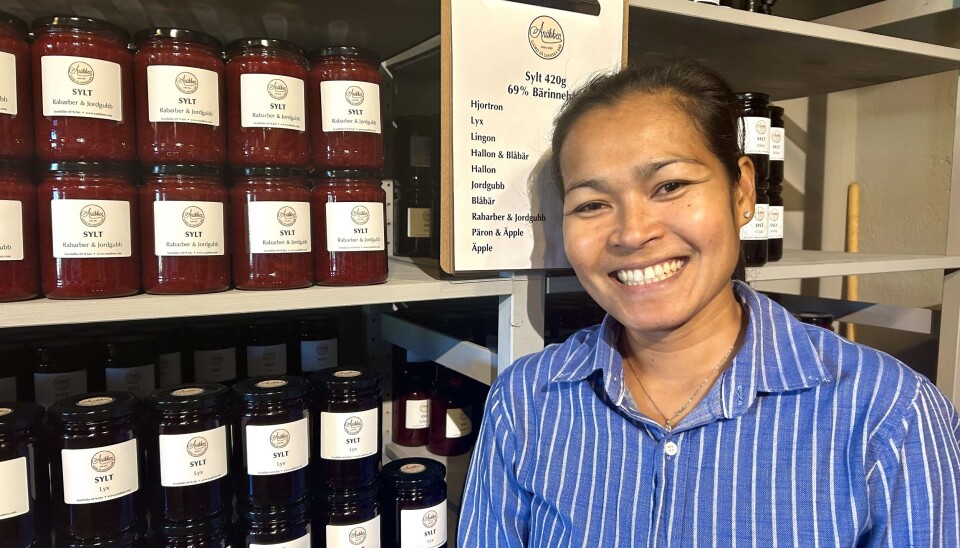 ”När jag först började möttes jag ibland av skepticism – folk hade svårt att tro att en thailändare kunde göra saft och sylt som smakar som 'mormors'”, säger Jiraphon Kaeosri.