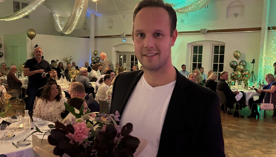 Patric Stjernström, Håbo Festival, tilldelades priset Årets Möjliggörare.