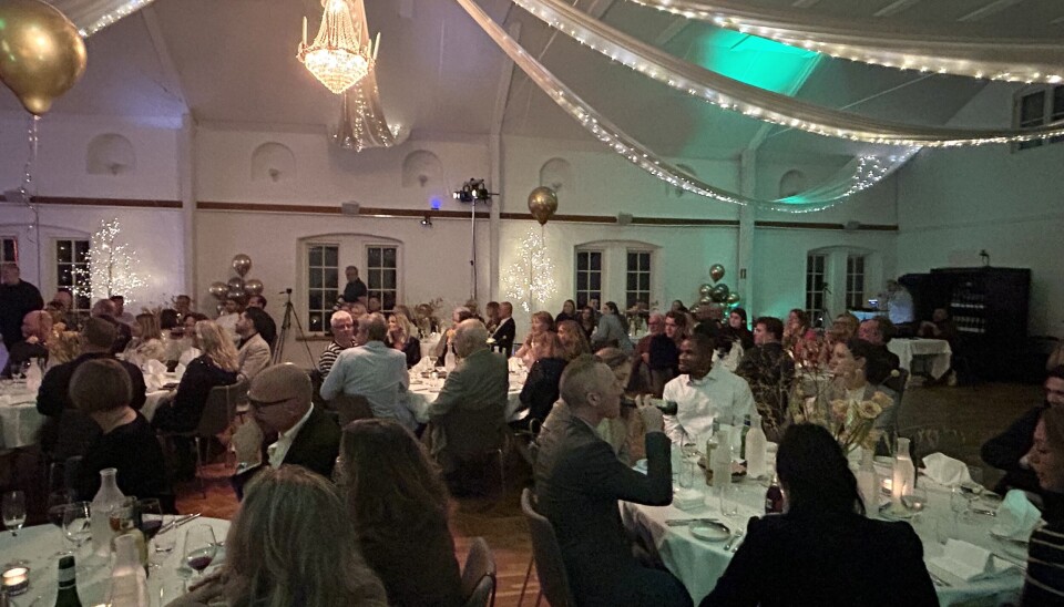 Årets Guldfesten ägde rum i festlokalen Stallet på Krägga Herrgård.