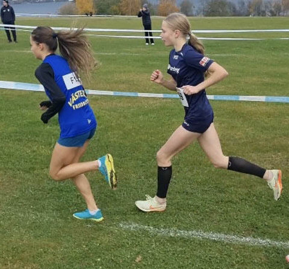 På terräng-SM i Jönköping i höstas tog Moa Kjöraas första individuella SM-medalj.
