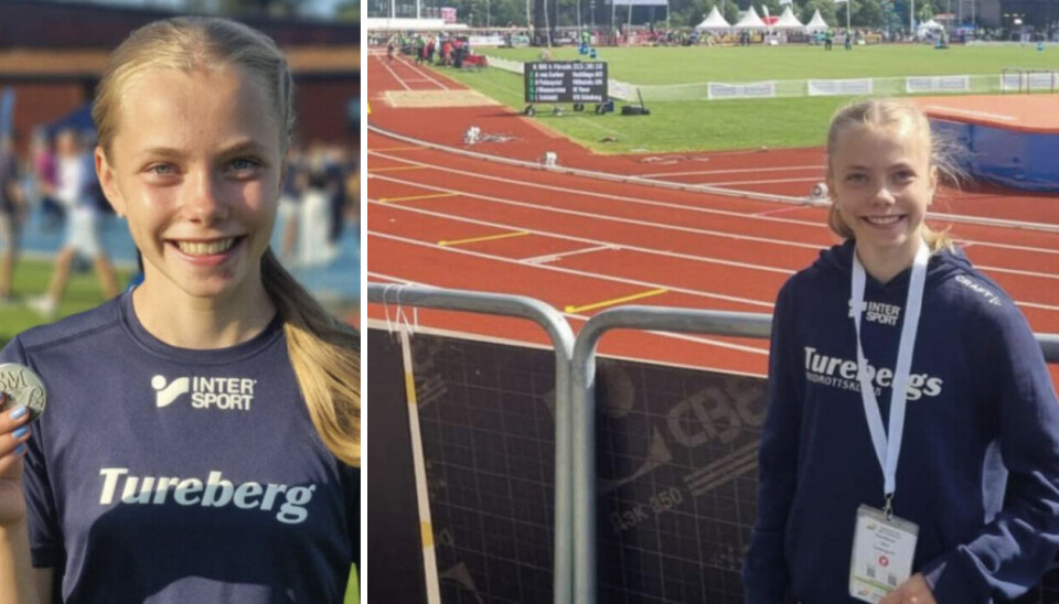 Starkt år. Moa Kjöraas kan se tillbaka på en händelserik och framgångsrik friidrottssäsong. ”Hela säsongen har varit otrolig. Jag har fått uppleva så himla mycket”, säger 15-åringen.