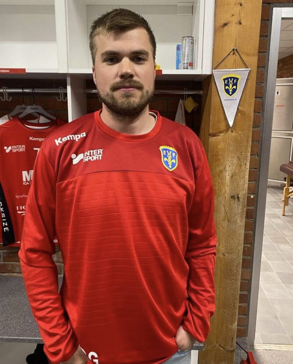 ”Superkul”. EHF:s tränare Anton Andreasson är laddad inför lördagen.