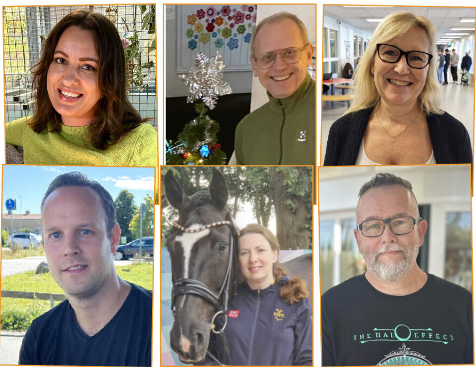 Tre kandidater för respektive kommun.