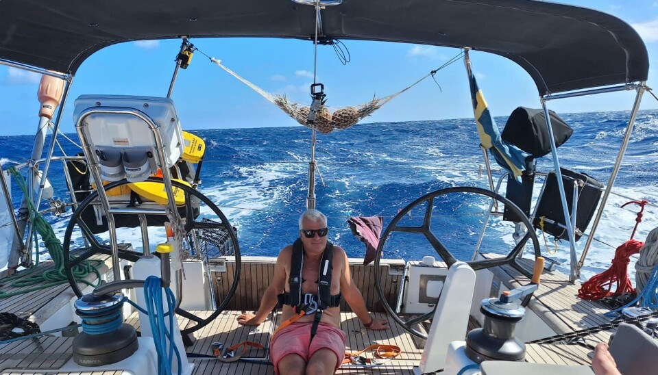 Livet till havs. Tomas Lyckåsen äger segelbåten som korsade Atlanten.