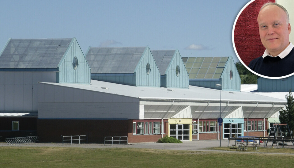 Skolomläggning. Futurumskolan är en av Sveriges tio största grundskolor och har avsevärt bättre betygsresultat än många mindre skolor i kommunen. Infälld: Christer Carlsson, förvaltningschef för barn- och utbildningsförvaltningen.
