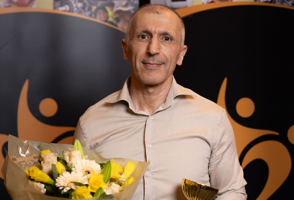 Årets hederspris. Azad Osman.