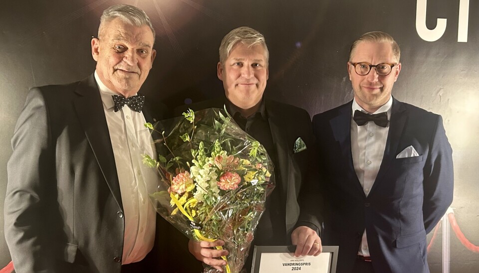 Företagarnas Hederspris Arne Wåhlstedts Vandringspris - Pelle Johansson