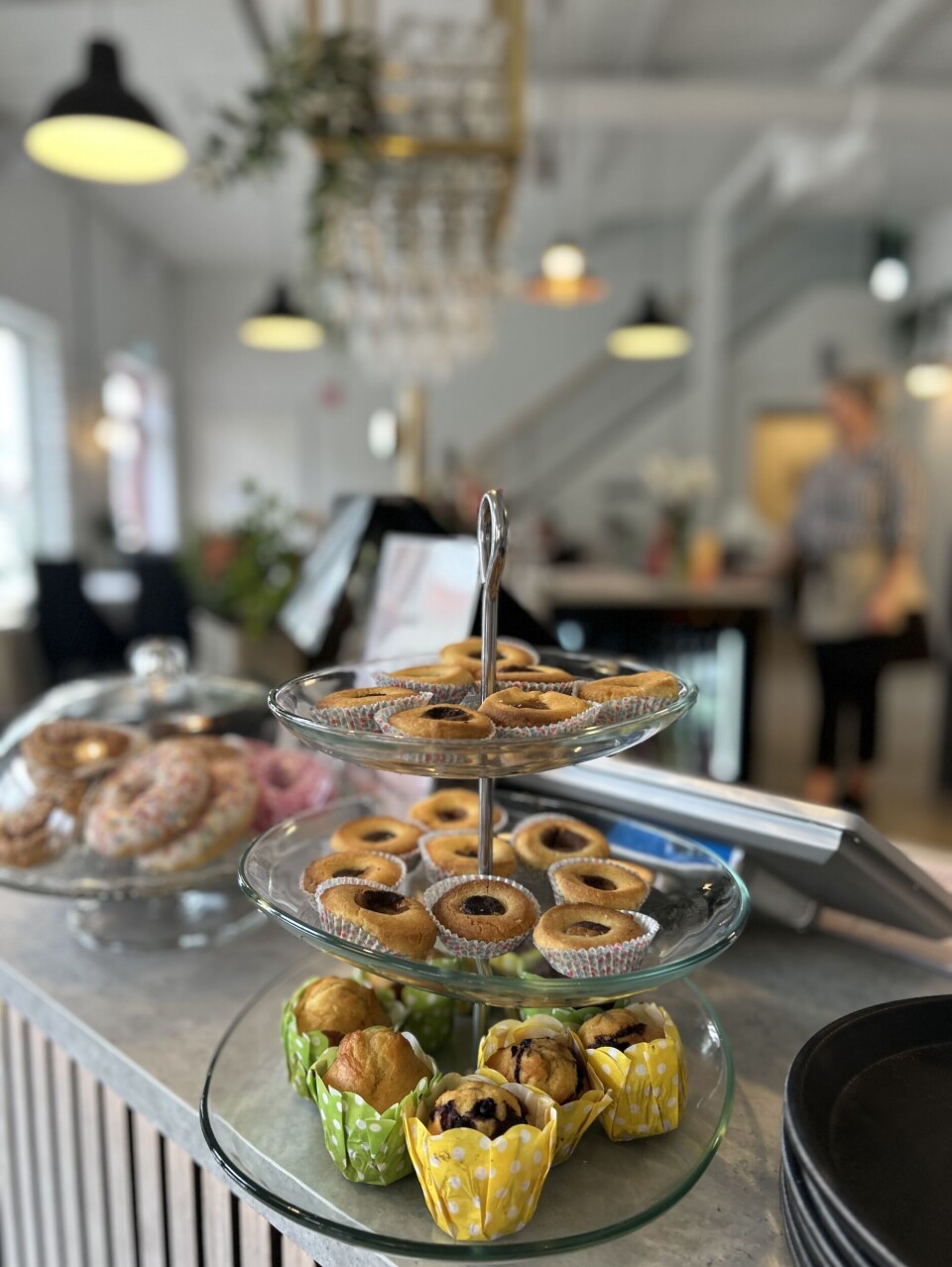 Smått och gott. Här serveras fika, lättare luncher som matiga sallader, pajer, soppar, bagels och säsongsbaserade rätter.