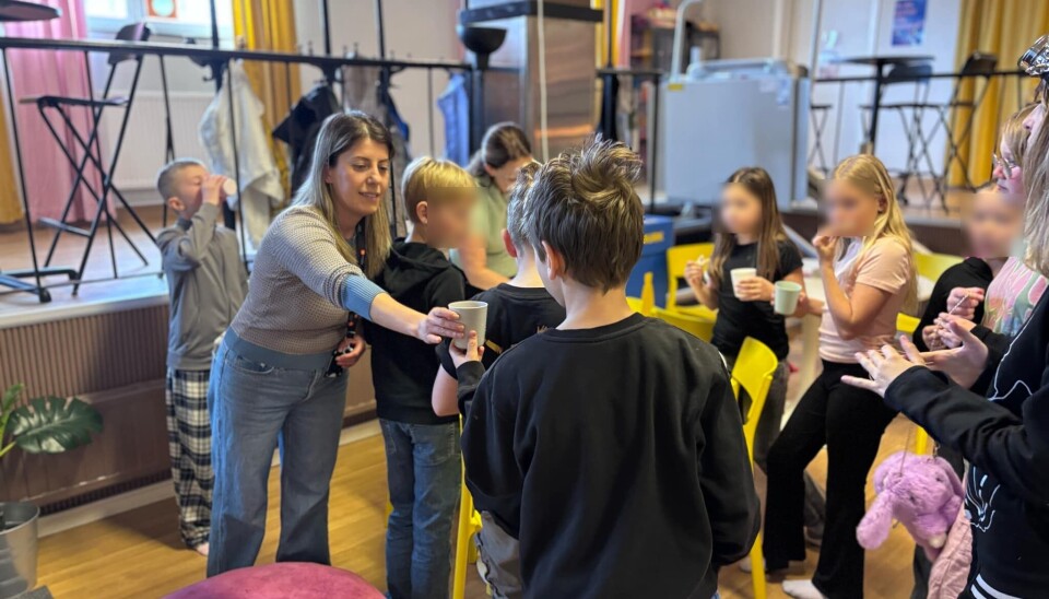 Ambassadörer. Milena Galustyan är ansvarig för projektet med fritidsambassadörer. Här på en av Ung Håbos många aktiviteter i Generator i Bålsta.