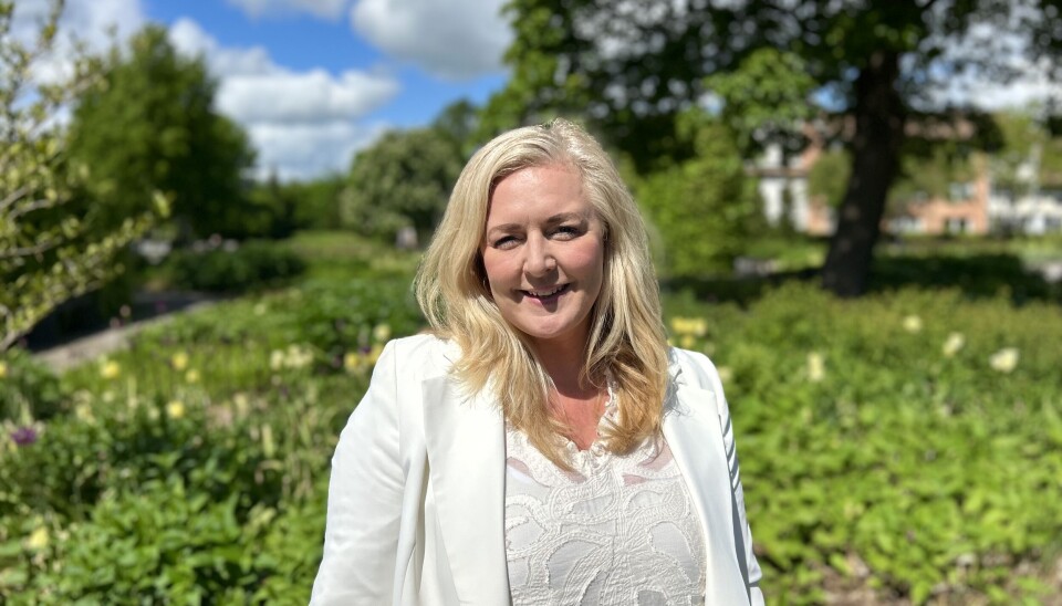 Inspiration. Sara Collin, näringslivsutvecklare för besöksnäring och landsbygd i Enköpings kommun, älskar Enköpings många parker som ger henne inspiration till nya trädgårdsprojekt.