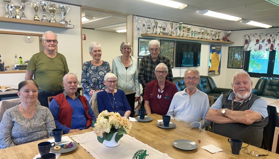 Värdefulla möten. Glada deltagare som hoppas kunna fortsätta träffas och umgås efter sommaren.