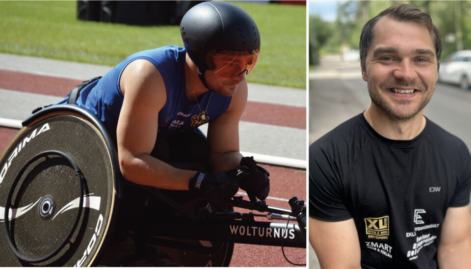 VM-resenär. Jonathan Thorsell från Enköping vann SM-silver på 100 meter i Karlstad för ett par veckor sedan. Nu kommer han att tävla på tre distanser i parafriidrotts-VM 2025.