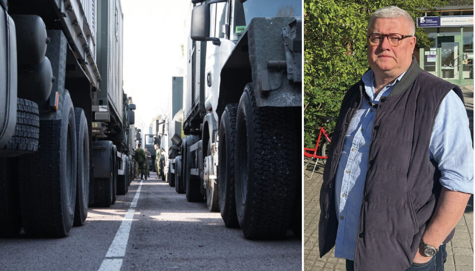 Logistikbas. Regeringen har gett Försvarsmakten i uppdrag att erbjuda Nato att etablera en stab för logistikledning i Enköping. Peter Book, kommunstyrelsens ordförande, kommenterar beslutet.