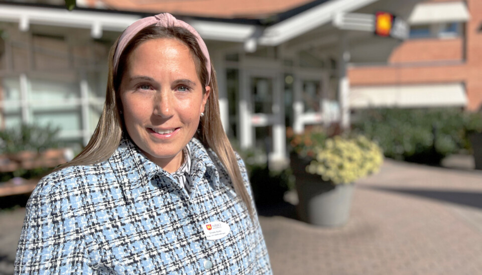 Emelie Burlin. Ny tillförordnad kommundirektör på Håbo kommun.