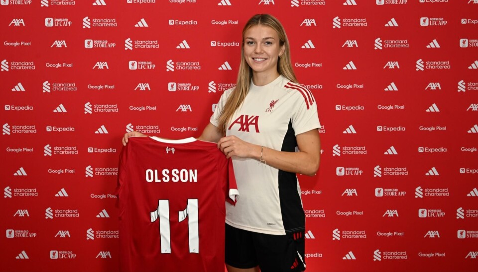 Nummer 11. Beata Olsson är klar för den engelska storklubben Liverpool. ”Engelska ligan är världens bästa och att få spela där har alltid varit en dröm”, säger hon.