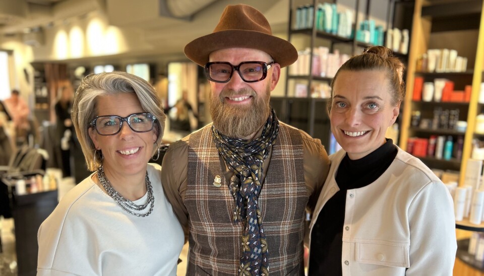 Tottes 60 år. Från vänster: Therese Bäck, Anders Jonsson och Linda Wahlsten.